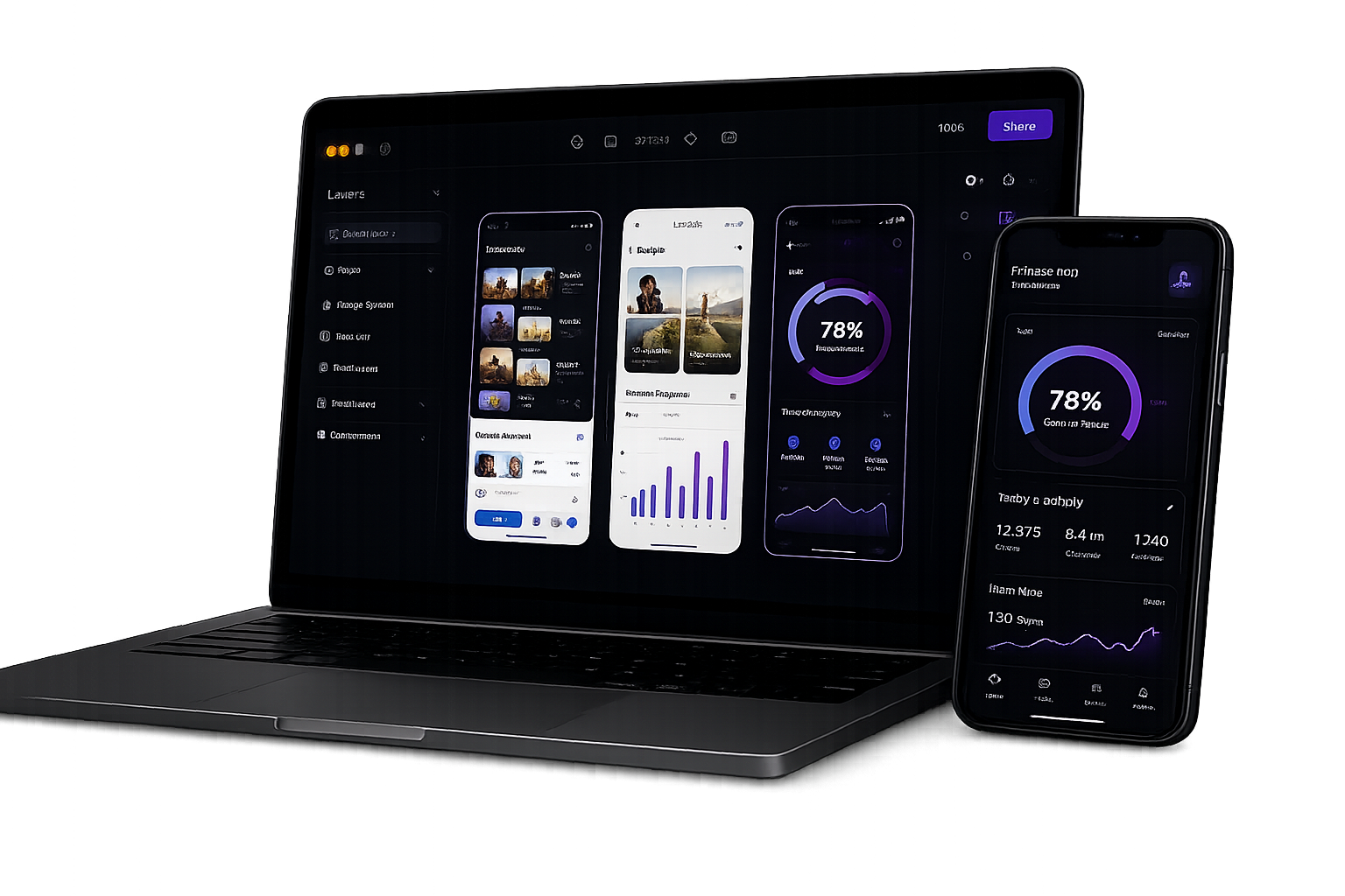 UI/UX Design Mockup